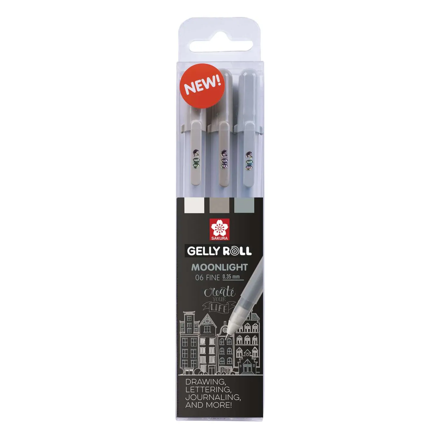 SAKURA® Gelly Roll Moonlight 06, 3er-Sets