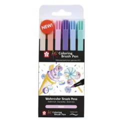 SAKURA® Koi Coloring Brush Pen 6er-Sets