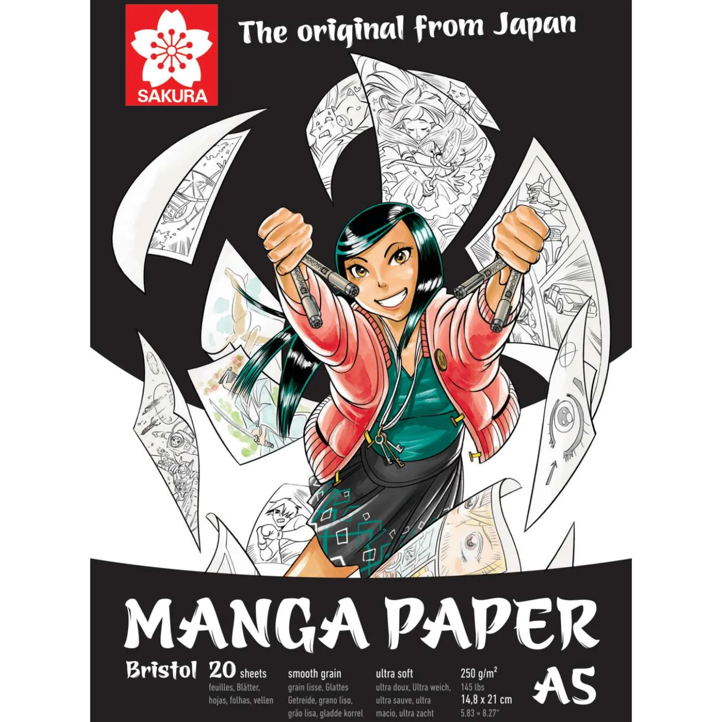 SAKURA® Manga-Zeichenblock