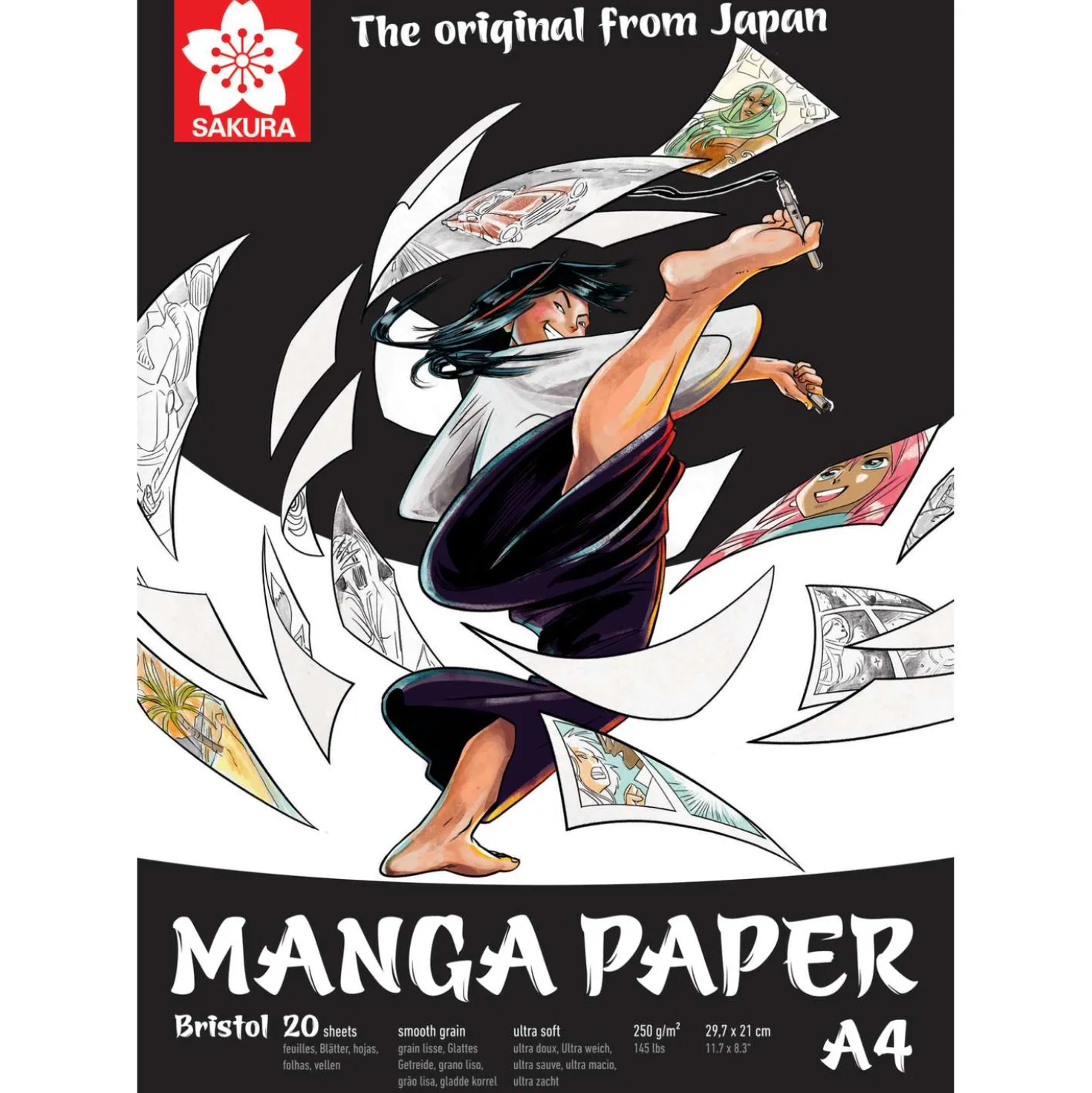 SAKURA® Manga-Zeichenblock
