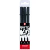 SAKURA® PIGMA® Brush Pen Set, schwarz