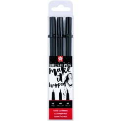 SAKURA® PIGMA® Brush Pen Set, schwarz