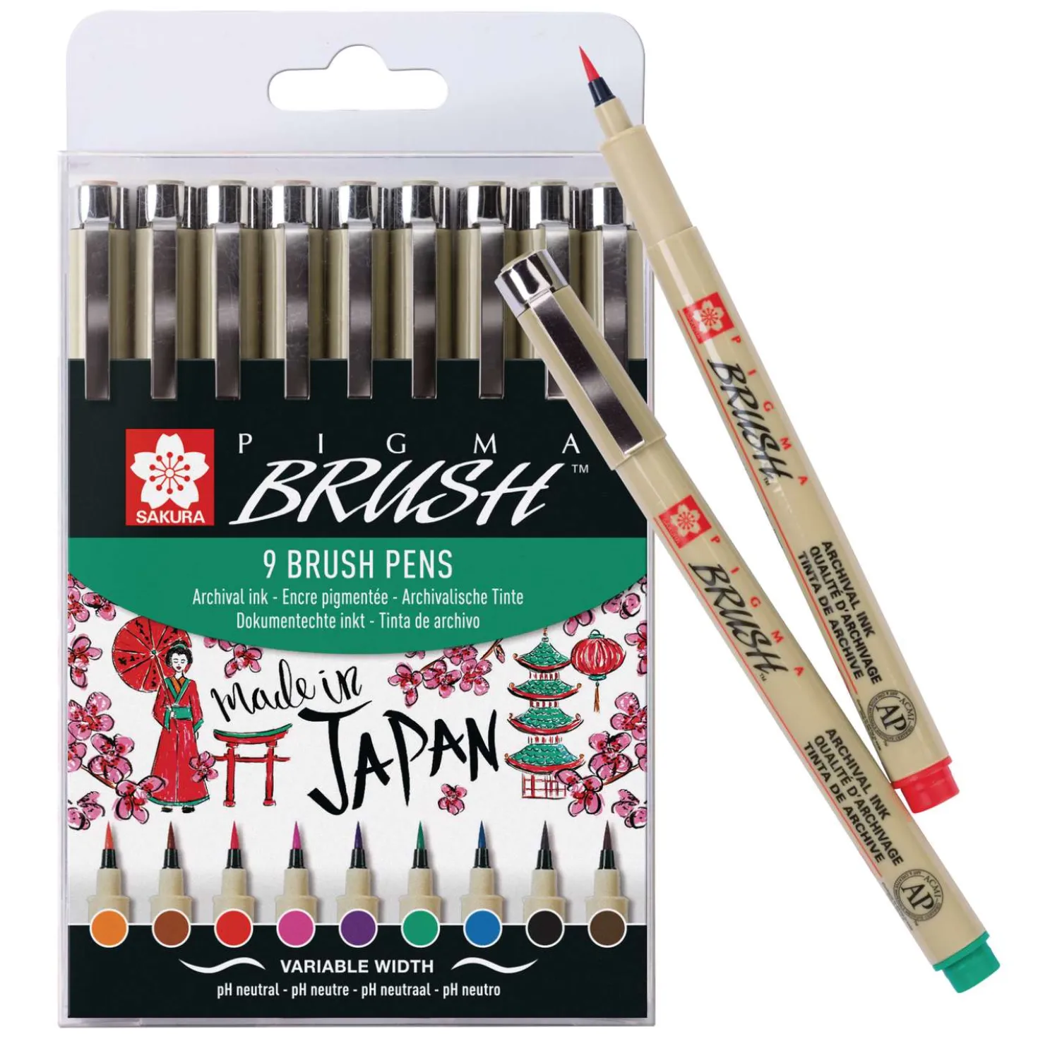 SAKURA® PIGMA® Brush Set