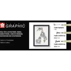 SAKURA® PIGMA® Graphic Pen, einzeln