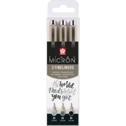 SAKURA® Pigma Micron™ Fineliner-Sets, Grautöne