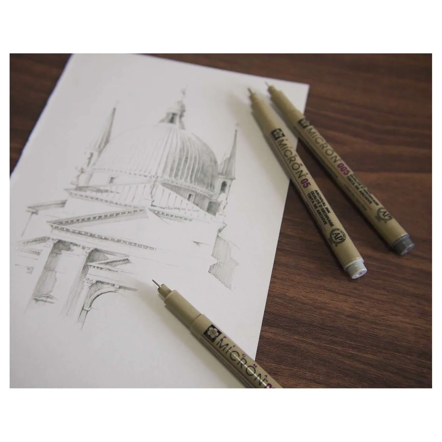 SAKURA Pigma Micron™ Fineliner 0,6 mm, einzeln