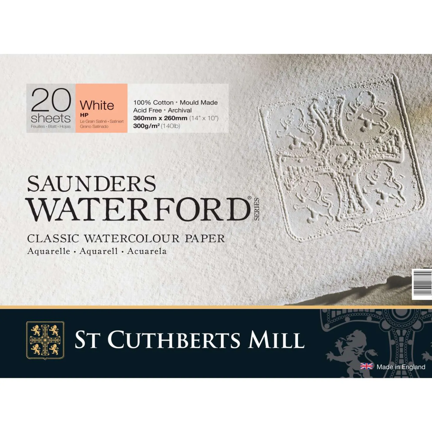 SAUNDERS WATERFORD Aquarellblock