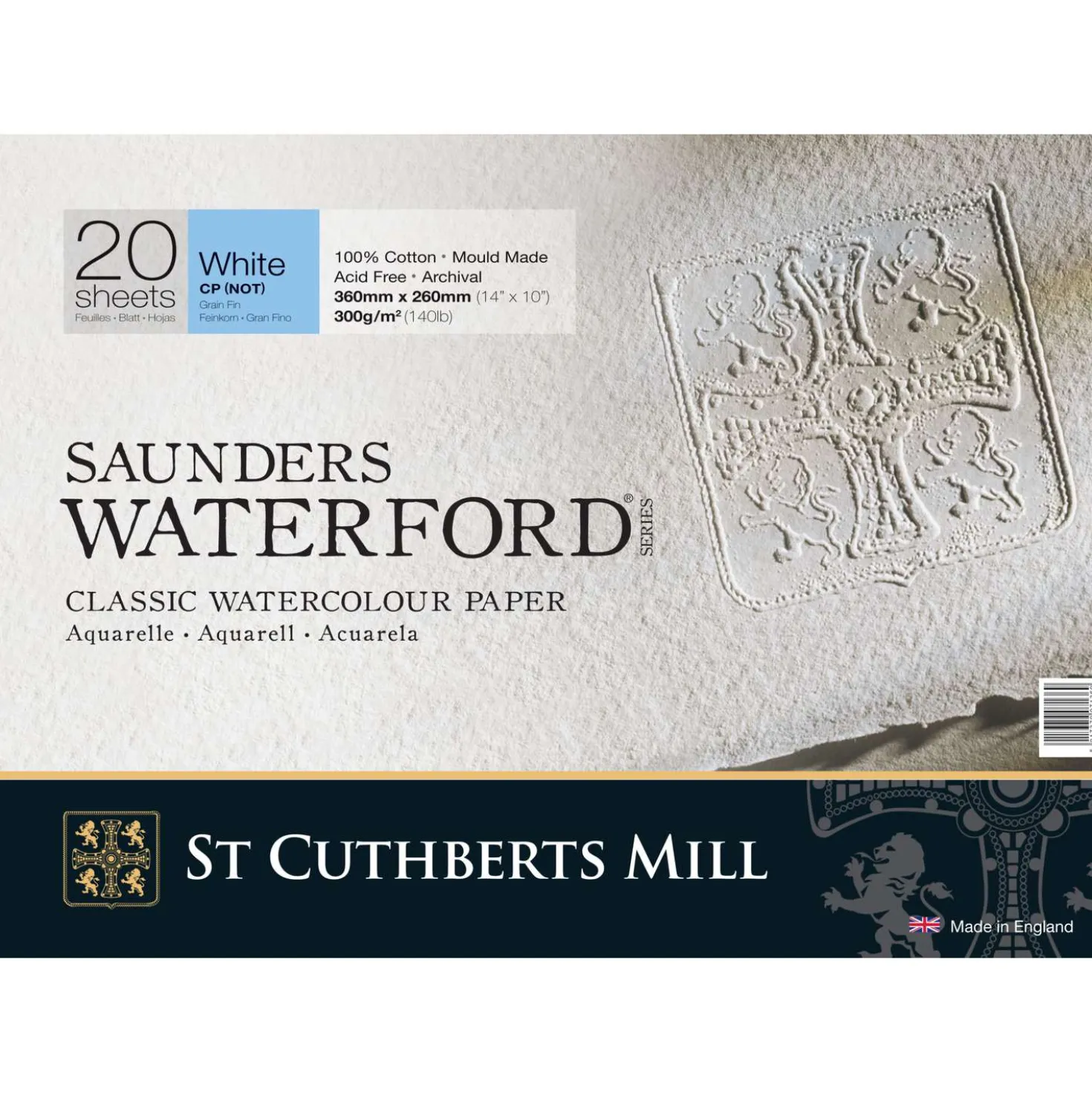 SAUNDERS WATERFORD Aquarellblock