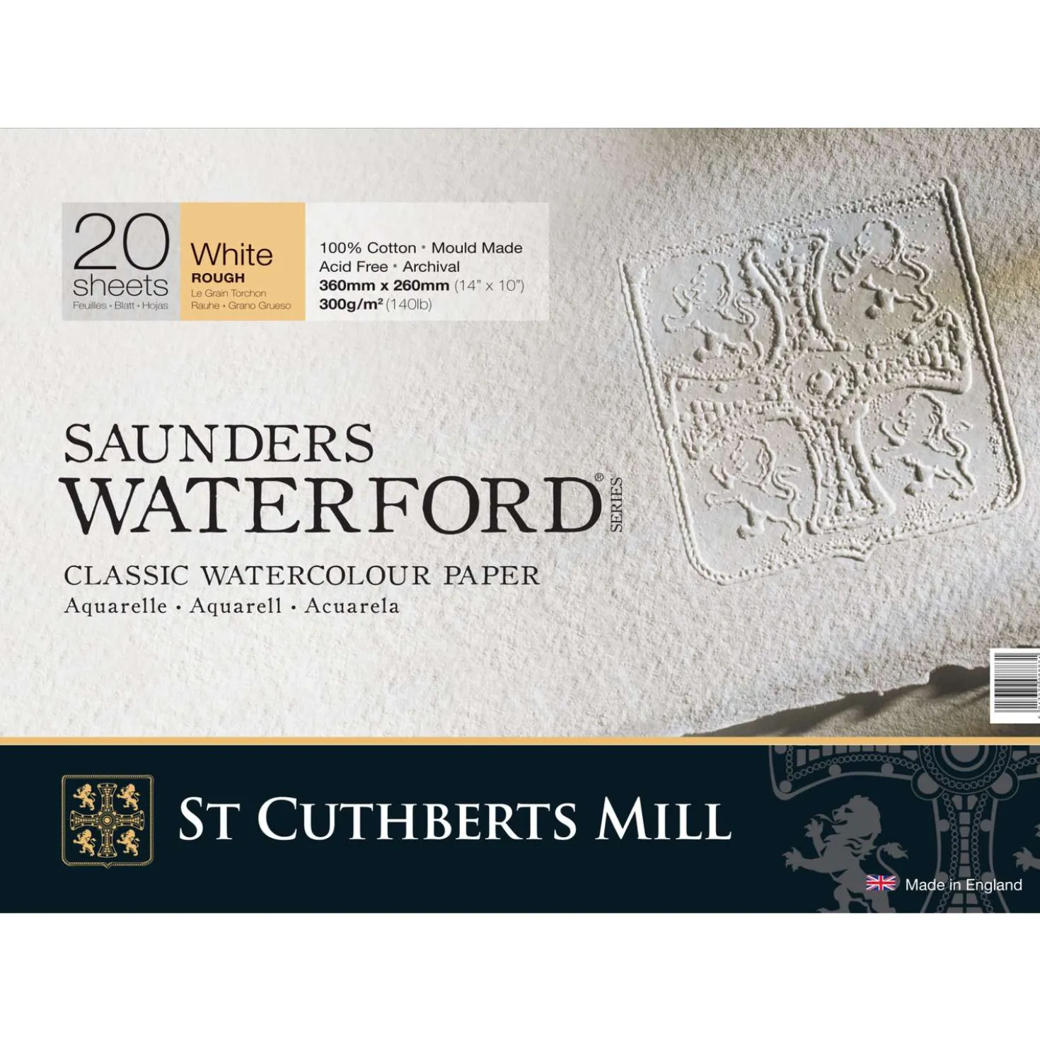 SAUNDERS WATERFORD Aquarellblock