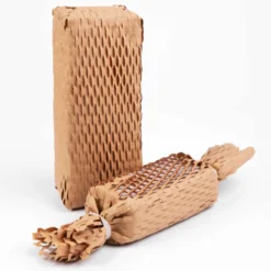 SAX Design Wabenverpackungspapier, braun, 20 cm x 20 m