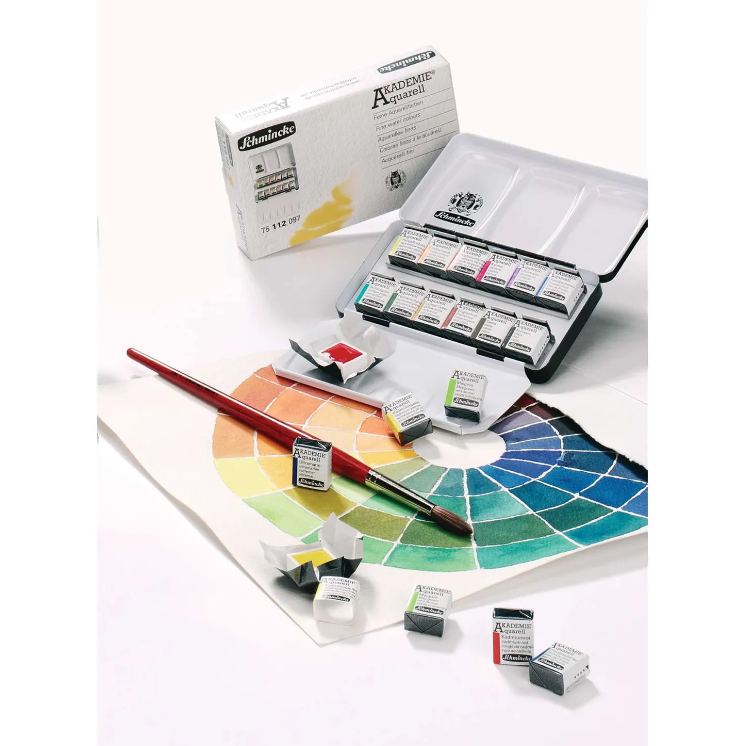 SCHMINCKE AKADEMIE® Aquarell Metallkästen