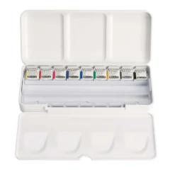 Schmincke AKADEMIE® Aquarell Kunststoffkasten, 9er-Set