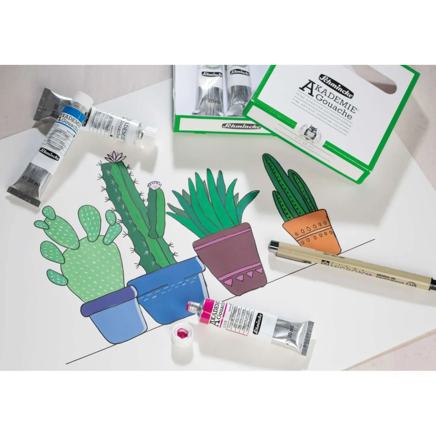 SCHMINCKE AKADEMIE® Gouache-Set
