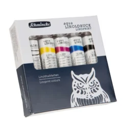 SCHMINCKE Aqua Linoldruckfarben, Set