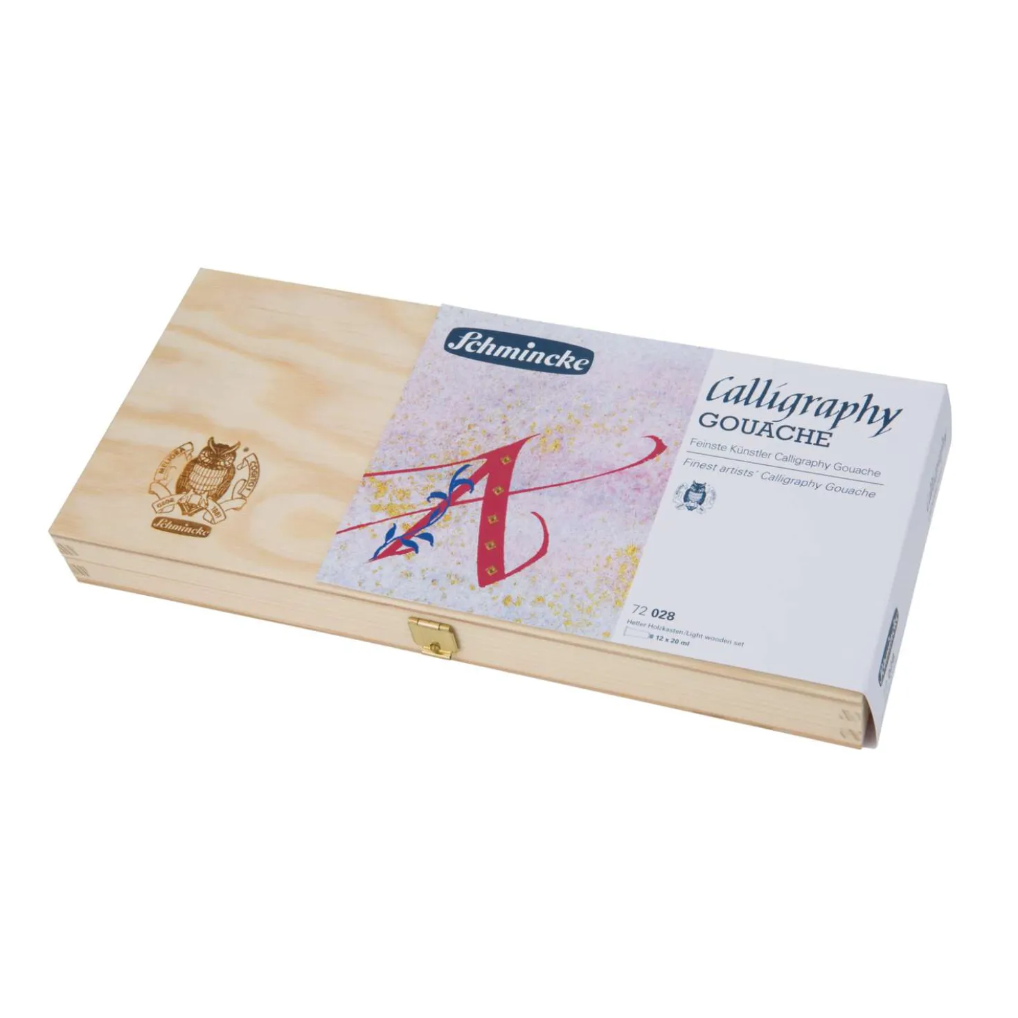 SCHMINCKE Calligraphy Gouache-Set im Holzkasten