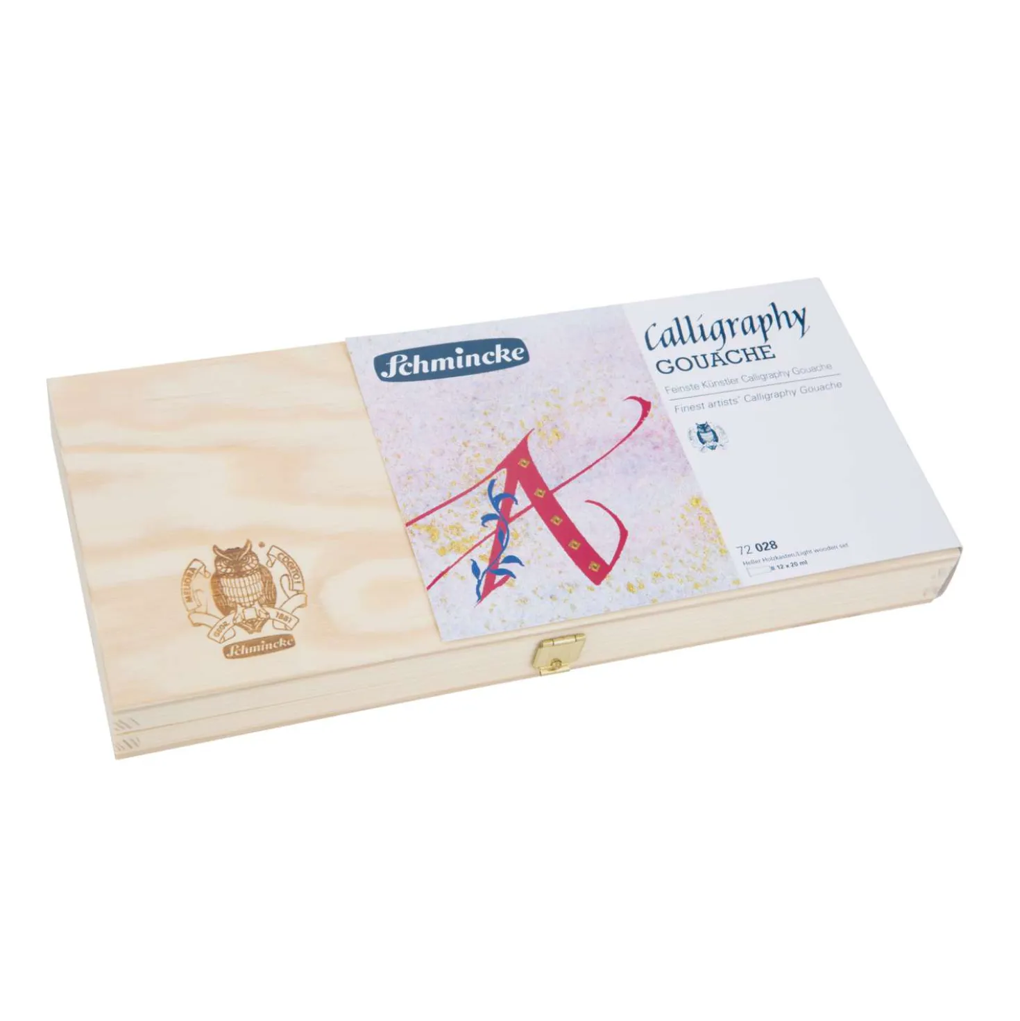 SCHMINCKE Calligraphy Gouache-Set im Holzkasten