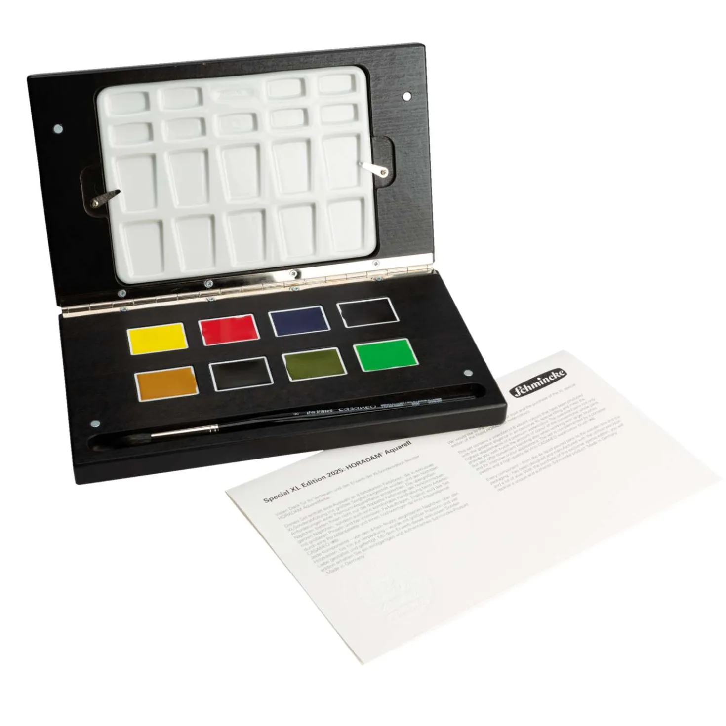 SCHMINCKE HORADAM® Aquarellkasten, 8 XL Näpfchen