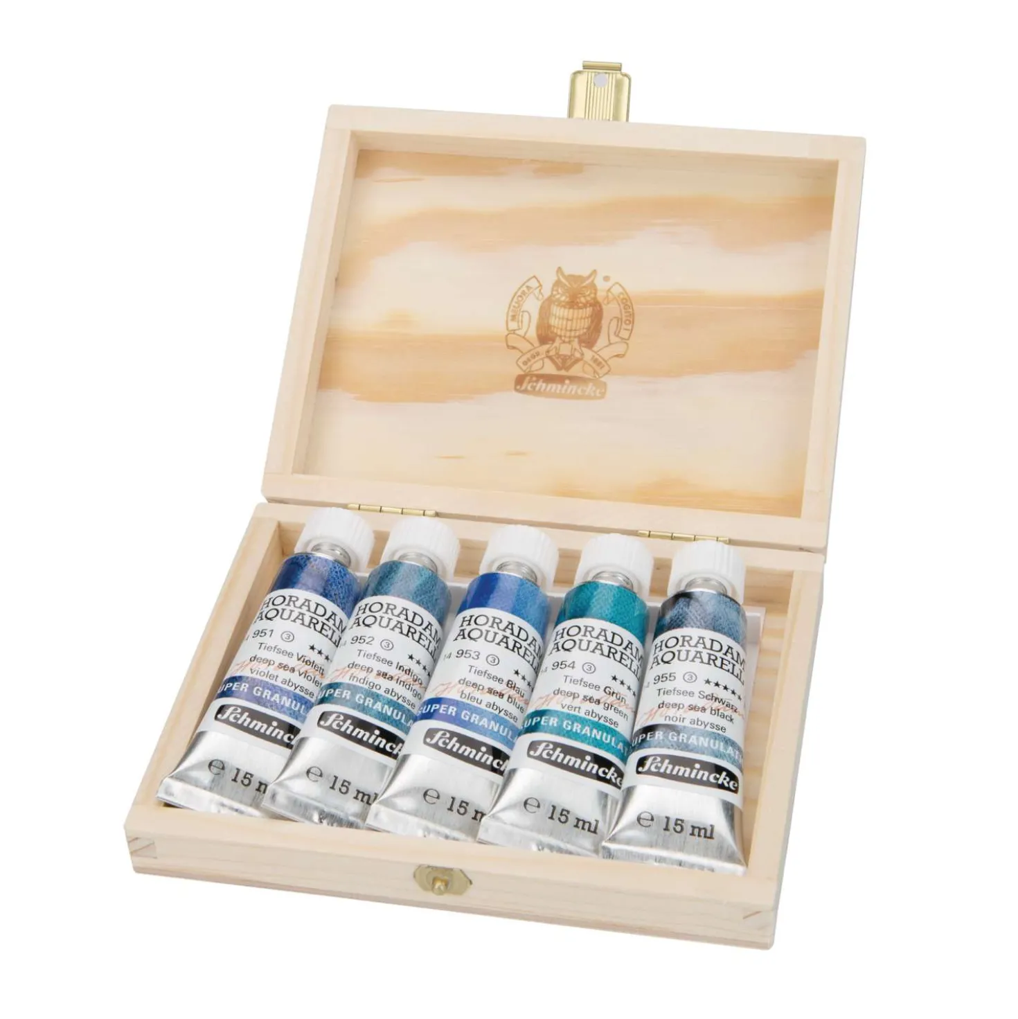 Schmincke HORADAM® AQUARELL SUPER GRANULATION-Sets, 5 x 15 ml