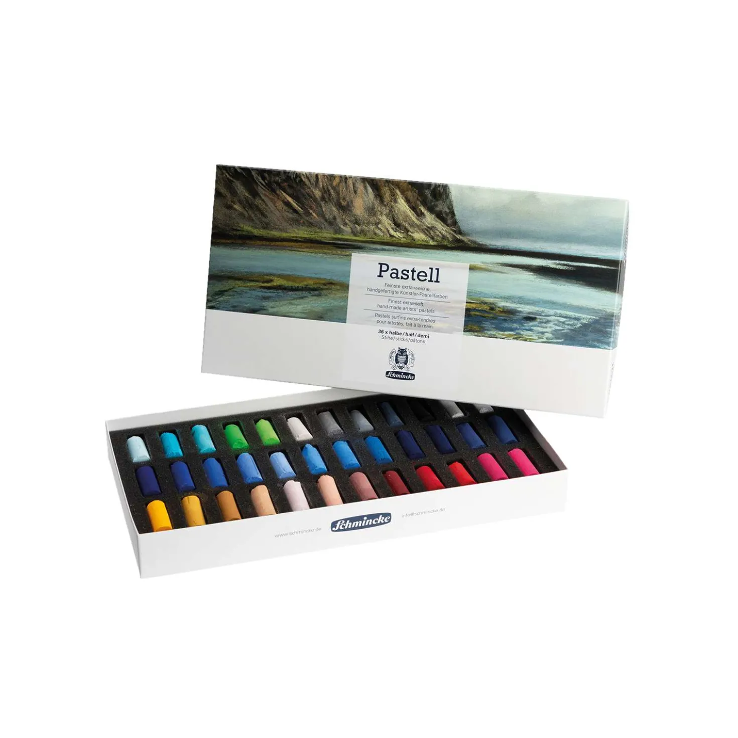 SCHMINCKE Künstler-Pastellkreide, 36er Set