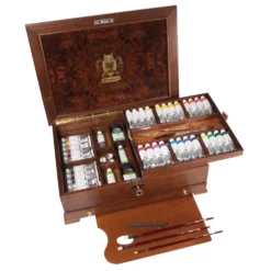 SCHMINCKE MUSSINI® Edelholztruhe Ölfarben-Set