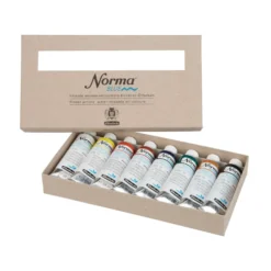 Schmincke Norma® BLUE Feinste wasservermalbare Künstler-Ölfarbe Set