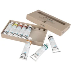 Schmincke Norma® BLUE Feinste wasservermalbare Künstler-Ölfarbe Set
