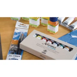 Schmincke Norma® BLUE Feinste wasservermalbare Künstler-Ölfarbe Set