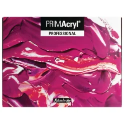Schmincke PRIMAcryl® Professional Feinste Künstler-Acrylfarben, Holzkasten 11+1-Set