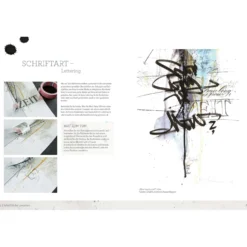 SchreibART - Kalligraphische Schrift-Experimente