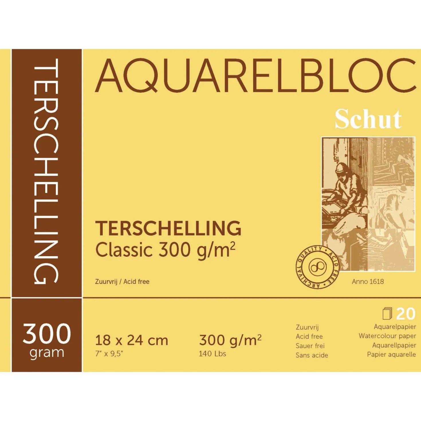Schut Terschelling Aquarellblock