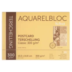 Schut Terschelling Classic Aquarellpapier, Postkartenblock