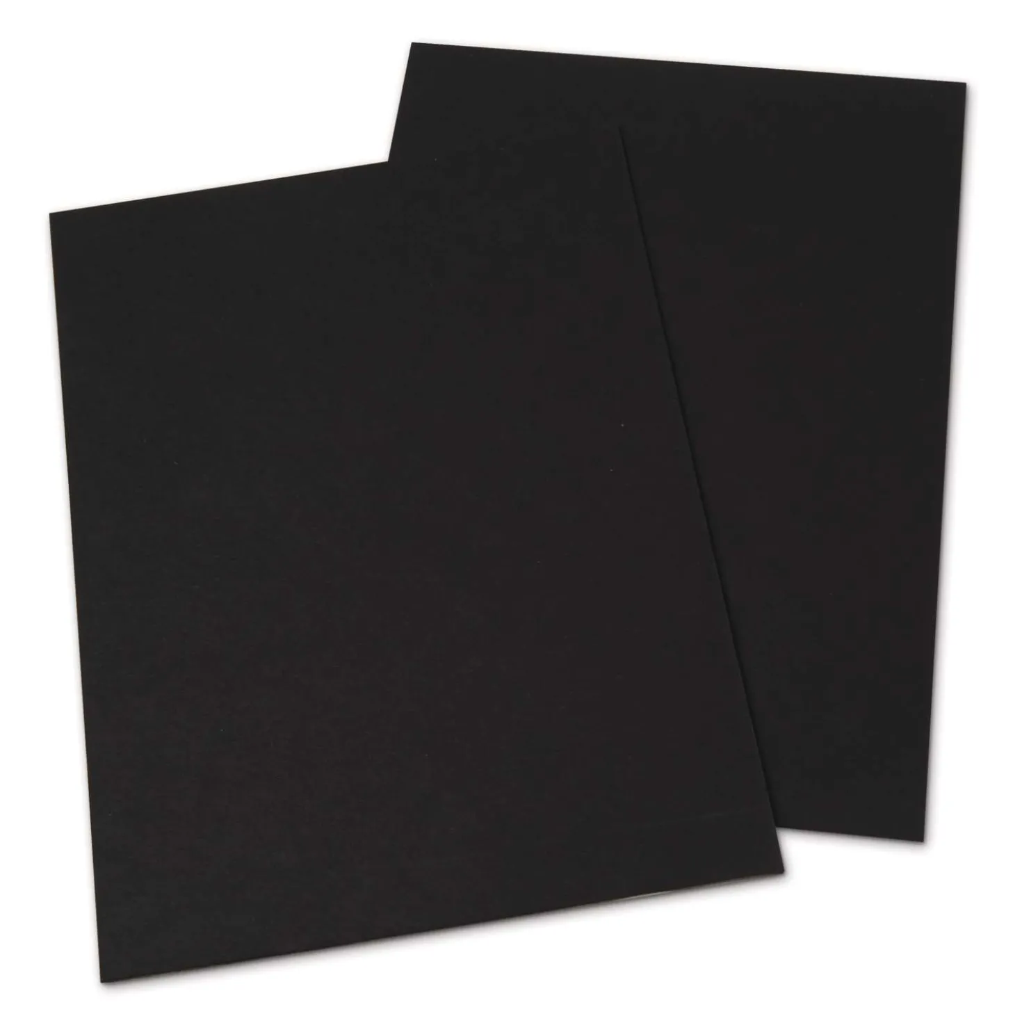 Schwarze Belichtungsunterlage