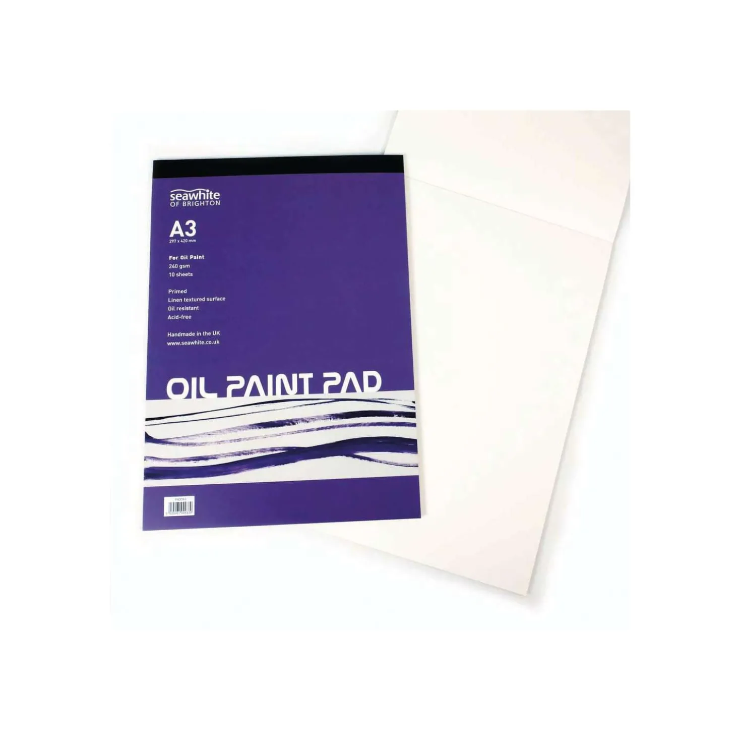 Seawhite of Brighton OIL PAINT PAD Ölmalblock
