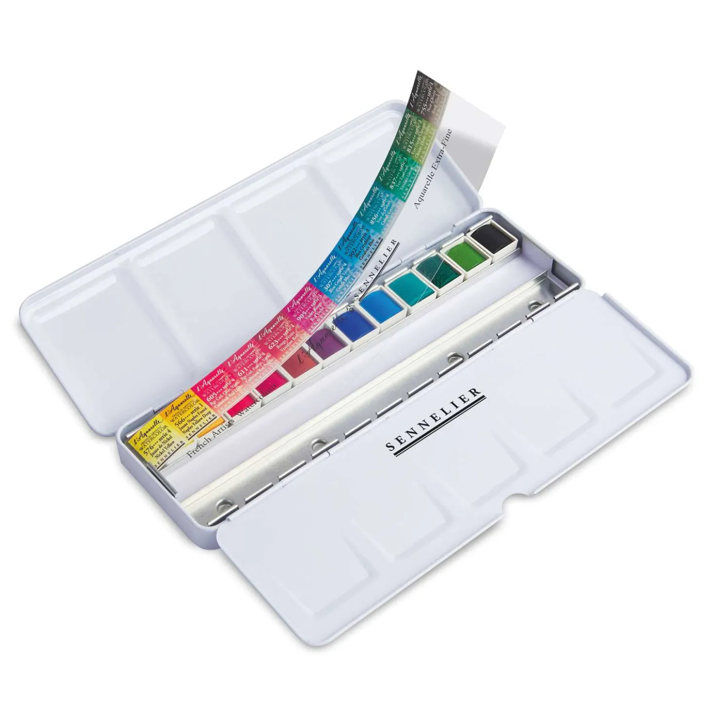 SENNELIER extra feine Aquarellfarben Metalletui