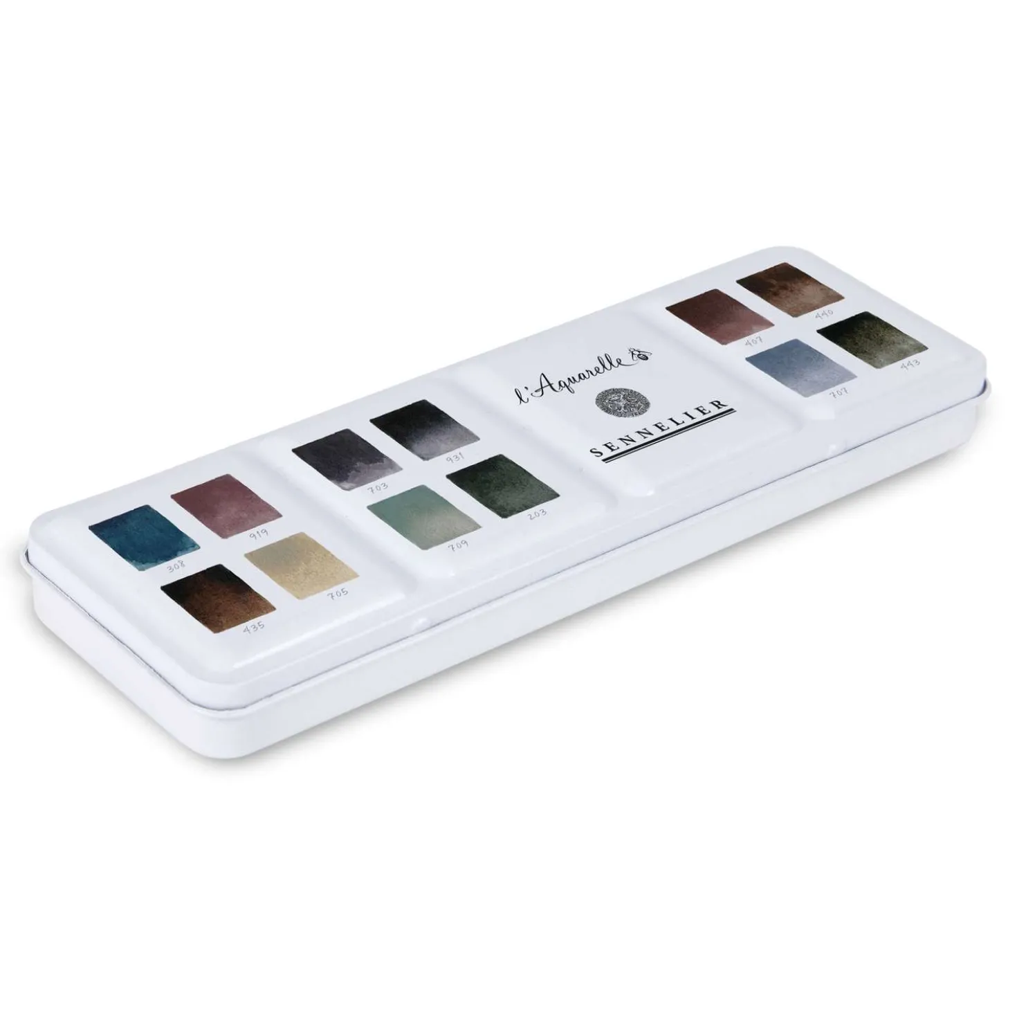 SENNELIER extra feine Aquarellfarben Metalletui