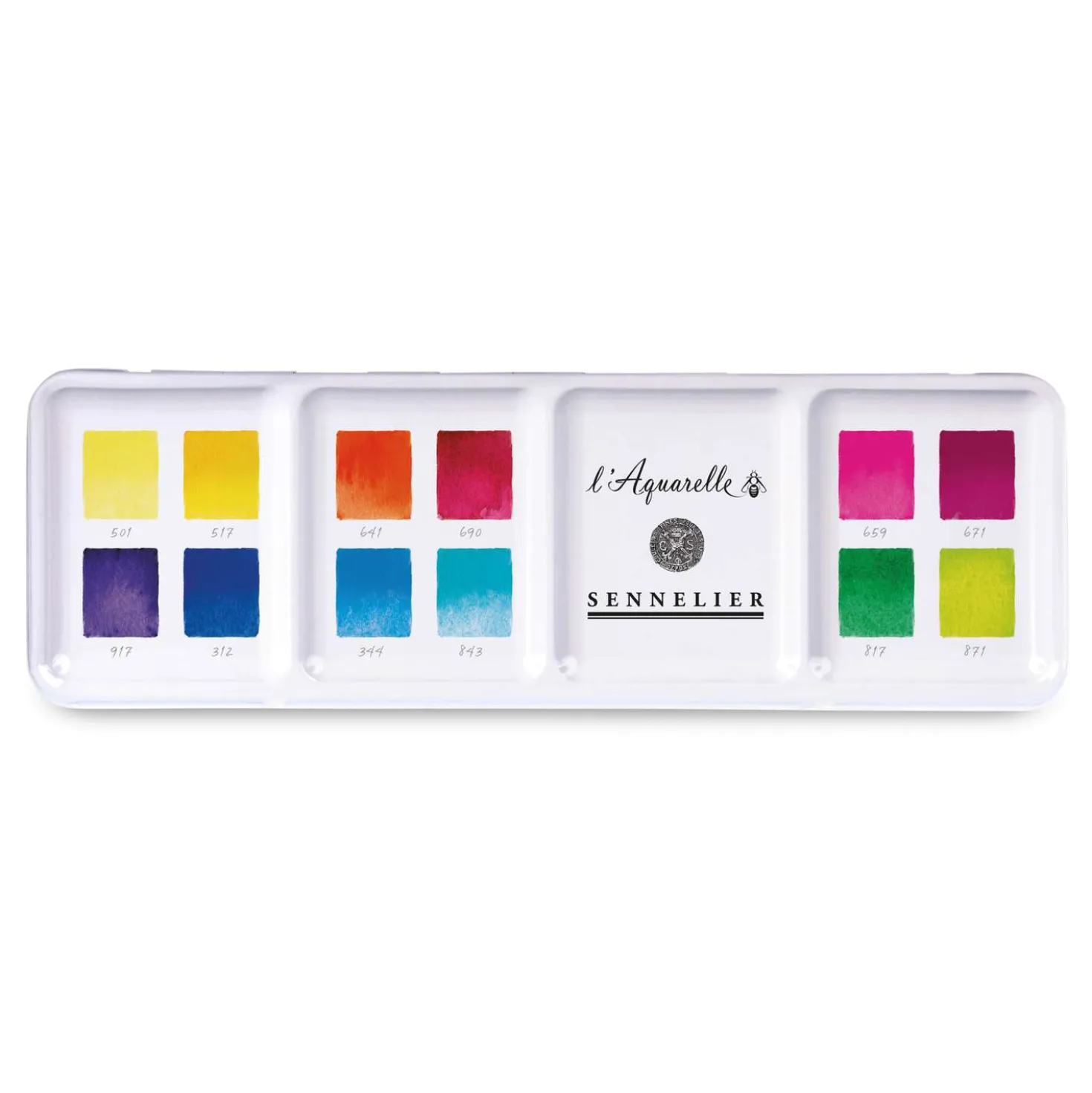 SENNELIER extra feine Aquarellfarben Metalletui
