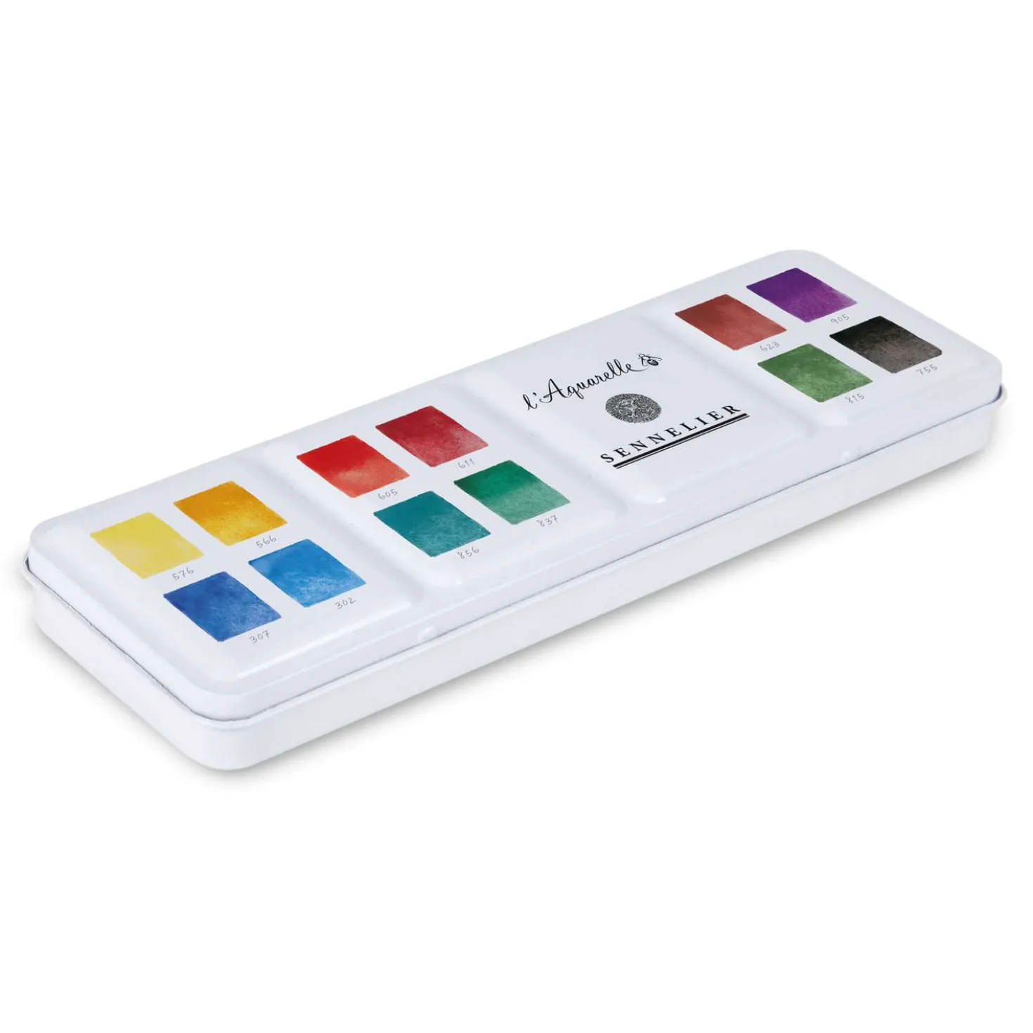 SENNELIER extra feine Aquarellfarben Metalletui