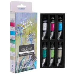 SENNELIER extrafeine Gouache Sonderedition "Claude Monet"-Set, Agapanthus