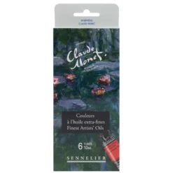 SENNELIER extrafeine Ölfarben 6er-Set, Seerose, Claude Monet Edition
