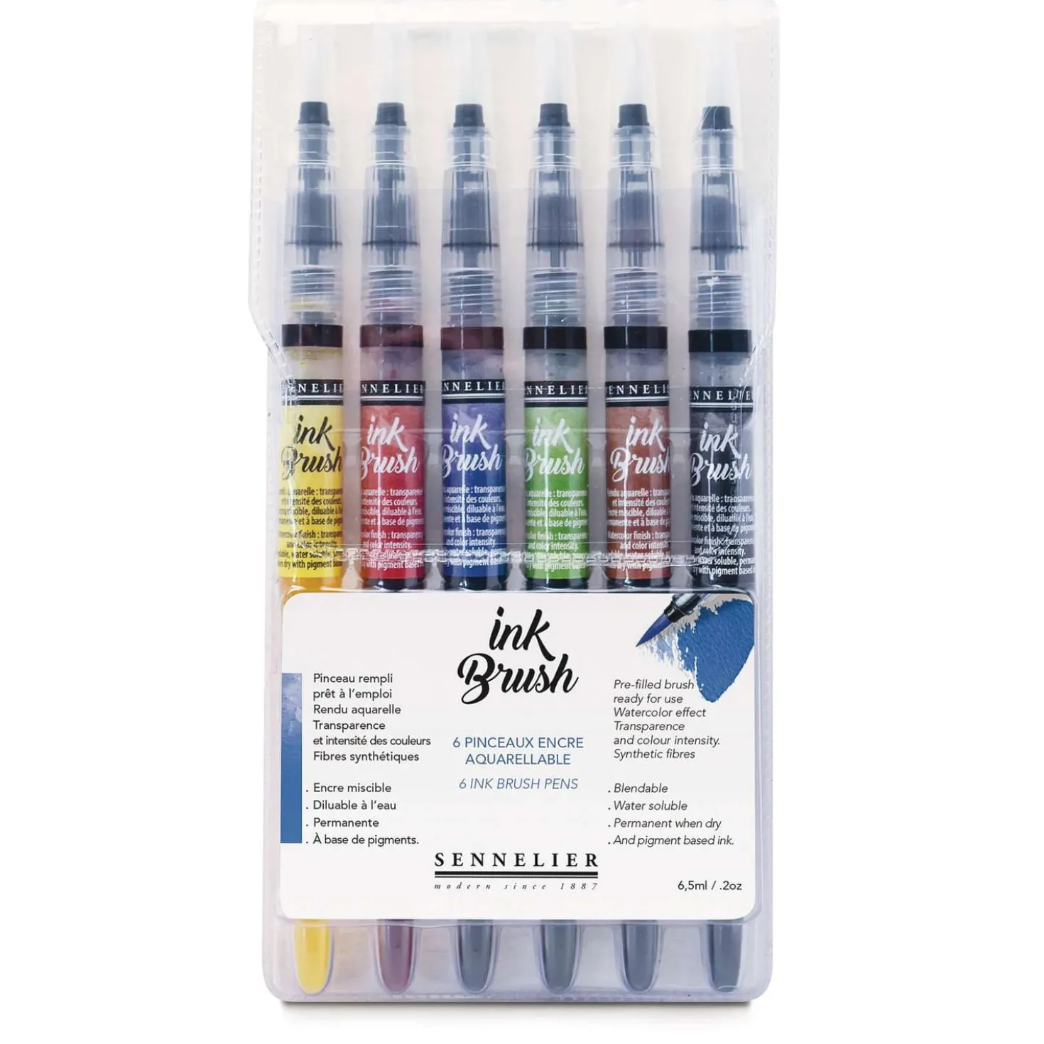 SENNELIER Ink Brush Pinselstift-Sets