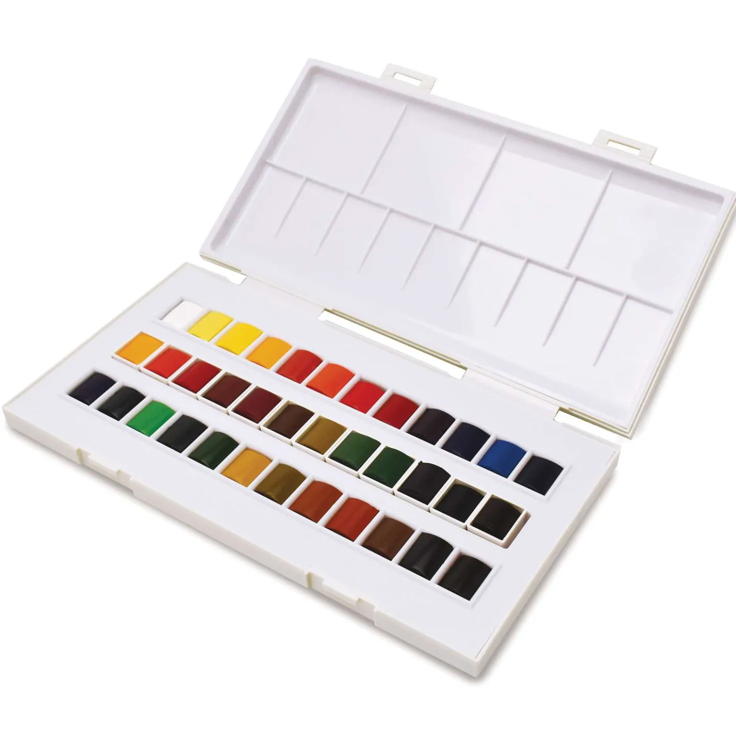 SENNELIER „La petite Aquarelle“ Set, 30 + 6 halbe Näpfchen