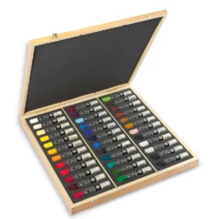 SENNELIER OIL STICKS Holzkasten mit 36 Farben à 38 ml