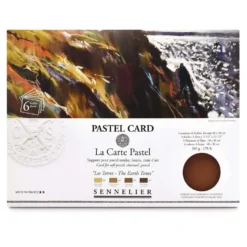 SENNELIER Pastel Card 6er-Packungen, farbig, 30 cm x 40 cm