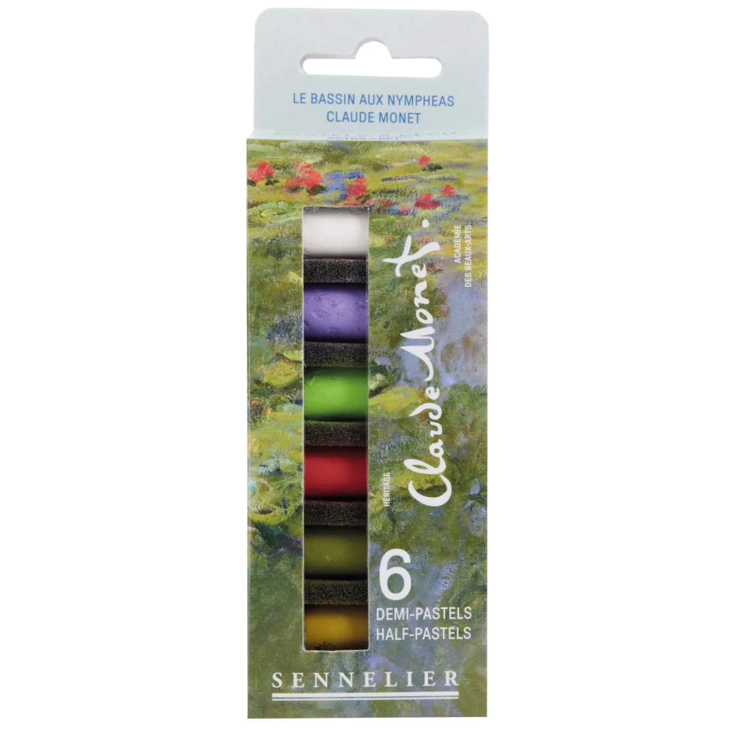 SENNELIER PASTELS À L'ÉCU Künstlerpastelle "Claude Monet"-Set, Seerosen