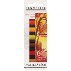 SENNELIER PASTELS À L'ÉCU Künstlerpastelle, themenbasierte 6er-Sets