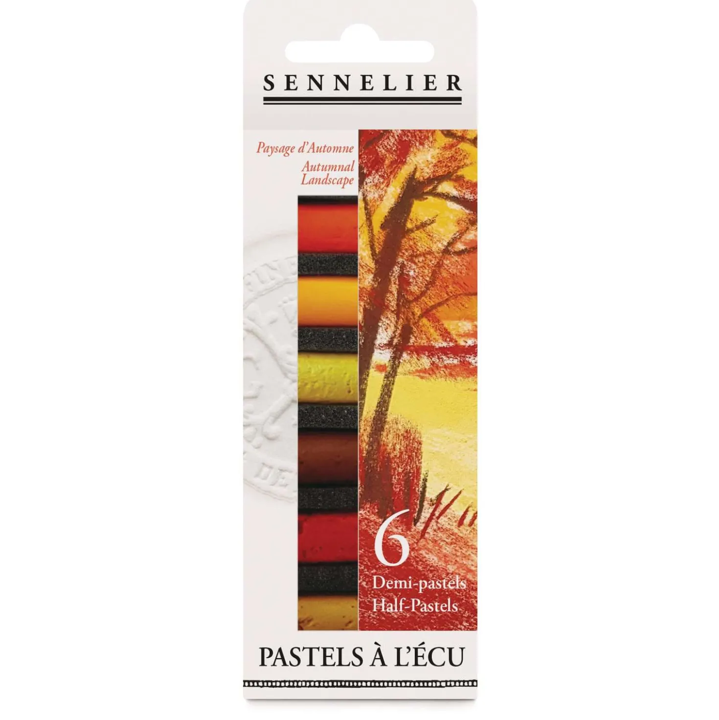 SENNELIER PASTELS À L'ÉCU Künstlerpastelle, themenbasierte 6er-Sets