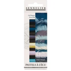 SENNELIER PASTELS À L'ÉCU Künstlerpastelle, themenbasierte 6er-Sets