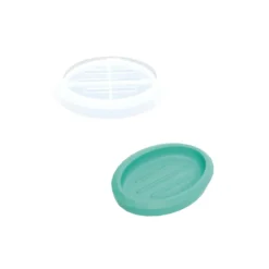 Silikonform Seifenschale, oval