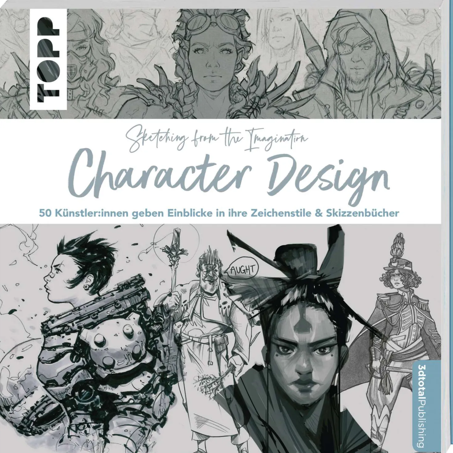 Sketching from the Imagination: Character Design