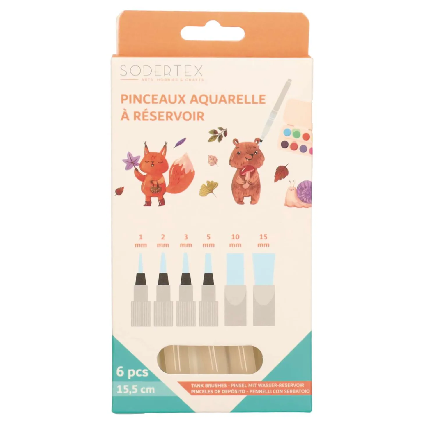 SODERTEX Wassertankpinsel Set